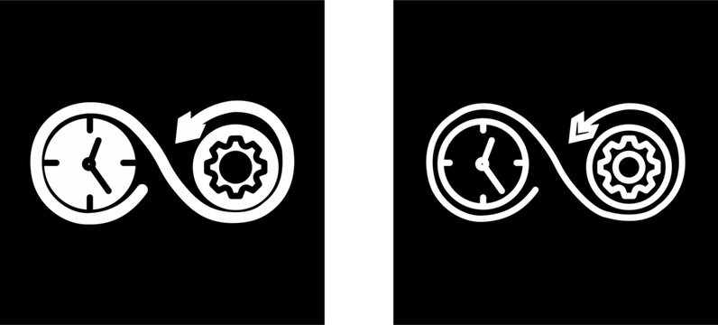 Time Optimization Vector Icon