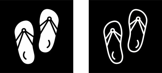 Slippers Vector Icon