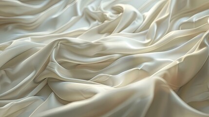 Fototapeta premium Luxurious flowing cloth, soft and elegant, ideal for product presentation and mockup, 3D render