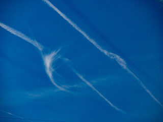 Bizarrer Wolkenhimmel