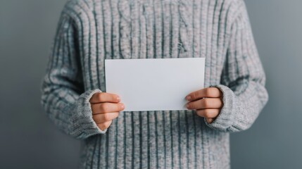 Naklejka premium Person holding a Final Notice letter, urgent debt