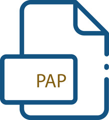 Old brick fill PAP file icon