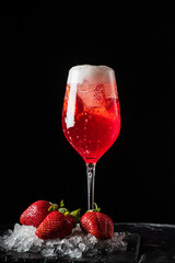 strawberry cocktail