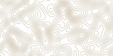 Fototapeta premium Panorama view gradient multicolor wave curve lines banner background design. Vector illustration. wave Line topography map contour background .Abstract Topographic map background with wave line.