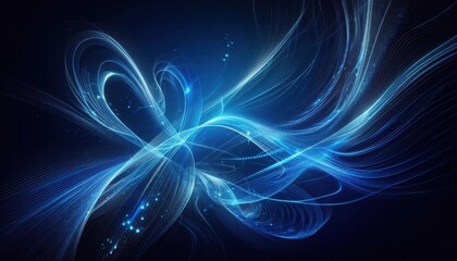 abstract blue background with lines