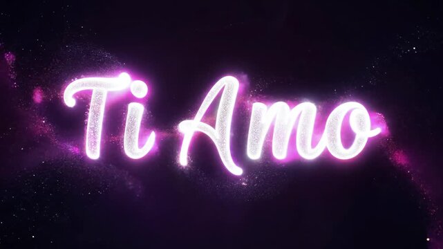 Ti Amo - I Love You in Italian
