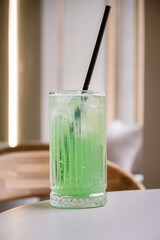 summer lemonade on the table