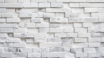 white brick background