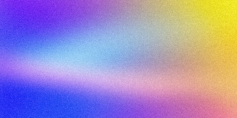 Vibrant gradient blending shades of purple, blue, yellow, and pink. Ideal for backgrounds, digital art, and creative design projects. Perfect for adding a colorful and dynamic touch