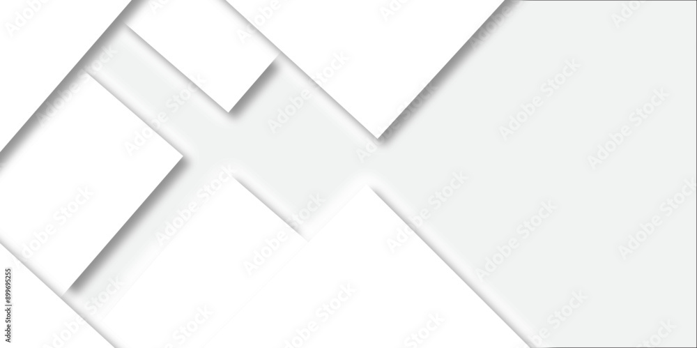Poster abstract grey square shape with futuristic concept embossed papercut background with neomorphism abs