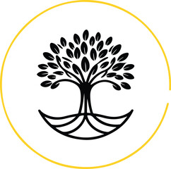 tree logo vector file eps