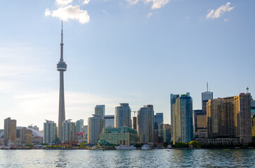 Urban skyline and cityscape - a famous place and tourist attraction, Toronto, Canada
