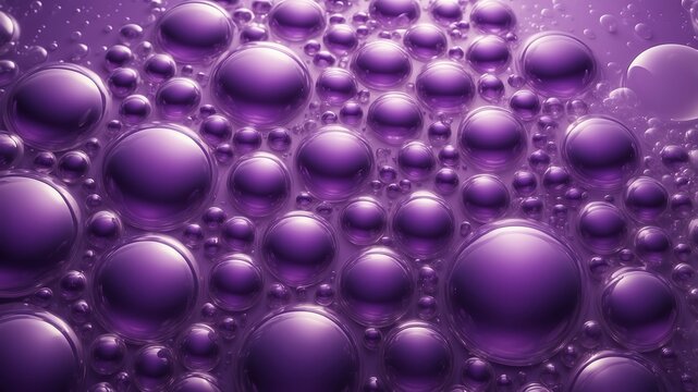 purple bubble pattern abstract background art design