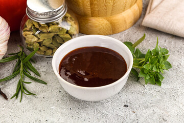 Japanese traditional brown sauce Tonkatsu