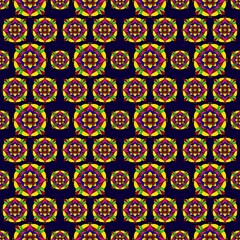 Seamless Traditional Background Design Native Pattern Floral Pattern Nature Graphic Pattern