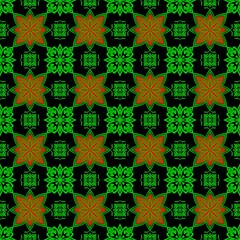 Seamless Traditional Background Design Native Pattern Floral Pattern Nature Graphic Pattern