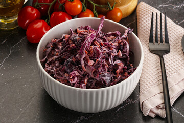 Coleslaw salad with cabbage and carrot