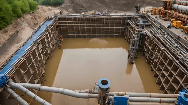 In order to channel rainwater into the water main collector, it is imperative to install pipework at the construction site