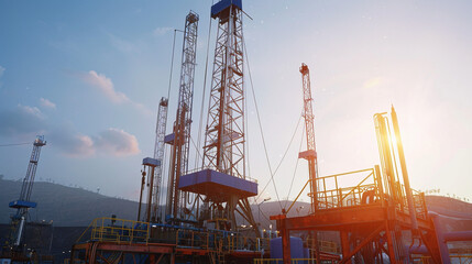 Advanced Hydraulic Fracturing Machinery in Action