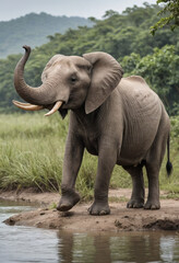 Naklejka premium Wildlife conservation efforts 