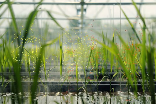 Temperature, Water, and Rice Health: A Visual Correlation