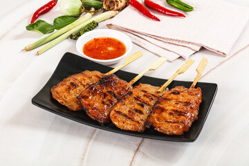 Thai Street foof pork satay