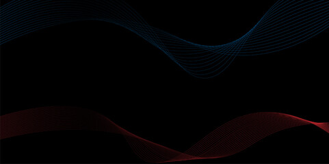 Minimal geometric Abstract blue color background. Dynamic shapes composition. Vector illustration.Eps10