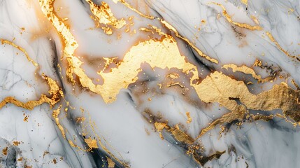 Luxurious white Carrara statuaries marble texture background. Calacatta glossy marble with golden streaks. Luxury White Gold Marble texture background. AI generated illustration