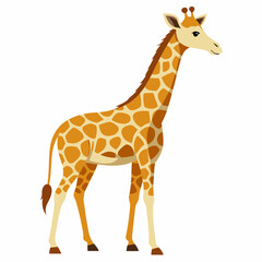 Giraffe  Silhouette  Vector  Illustration