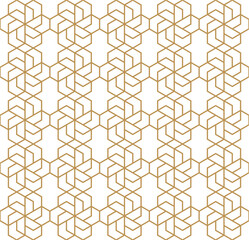 Obraz premium Seamless geometric abstract pattern with a modern style