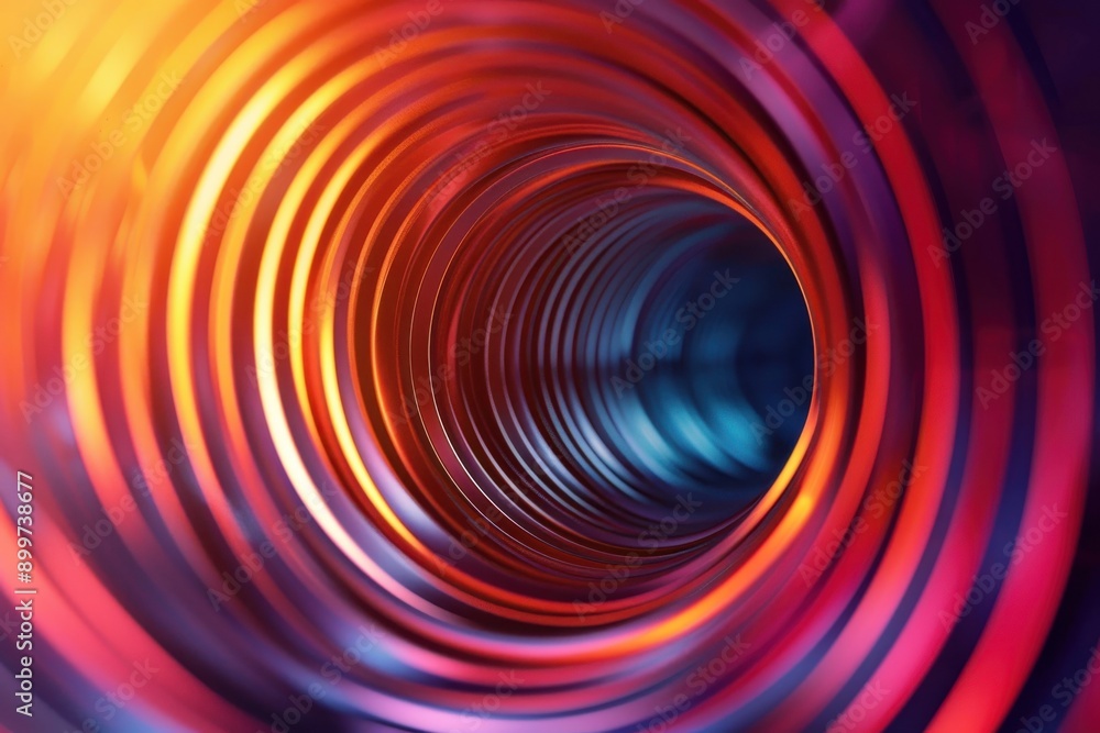 Poster rotating text animation showcase