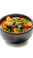 realistic high-resolution photo of Stew, with detailed background