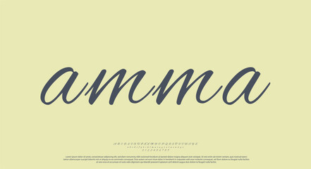 Elegant Modern Serif Alphabet Font Set – Minimalist and Classic Lettering
