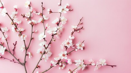 Delicate flowers and lush greenery are beautifully arranged, creating a serene atmosphere on a soft blue weathered wooden backdrop