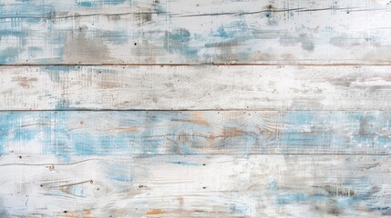 Obraz premium Stained Plywood. Real Natural Wood Texture Background with White and Blue Tones
