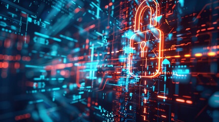 Obraz premium Strong cybersecurity practices include regular software updates secure passwords