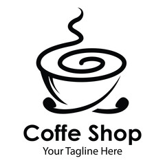 Coffee shop logo design