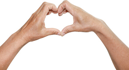 hand, elderly hand, gestures of elderly hand