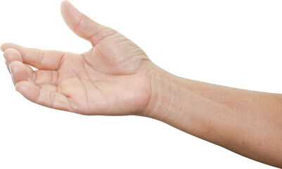 hand, elderly hand, gestures of elderly hand