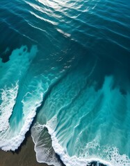 Fototapeta premium Beautiful sea beach wallpaper