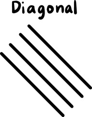 Line type doodle illustration