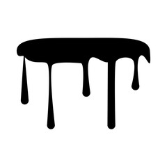 Drop paint icon template