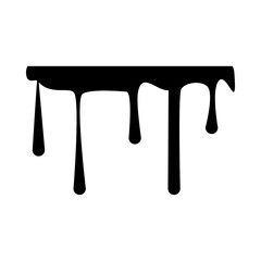 Drop paint icon template