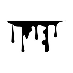 Drop paint icon template