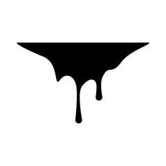 Drop paint icon template