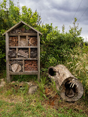 Shelter, Hostel, Insect Hotel for biodiversity