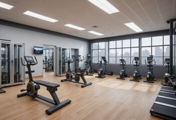 Fototapeta premium Sports science lab 