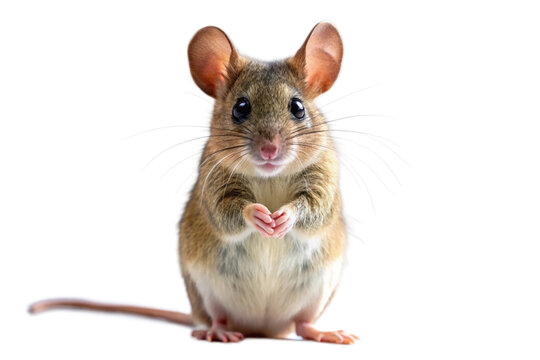 rat on white background