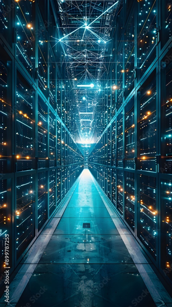 Poster optimizing supply chain and resource allocation in ai driven logistics center