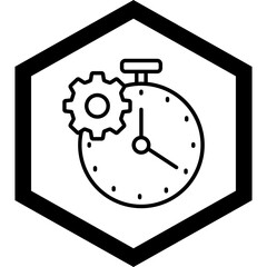 Time Management Icon Design
